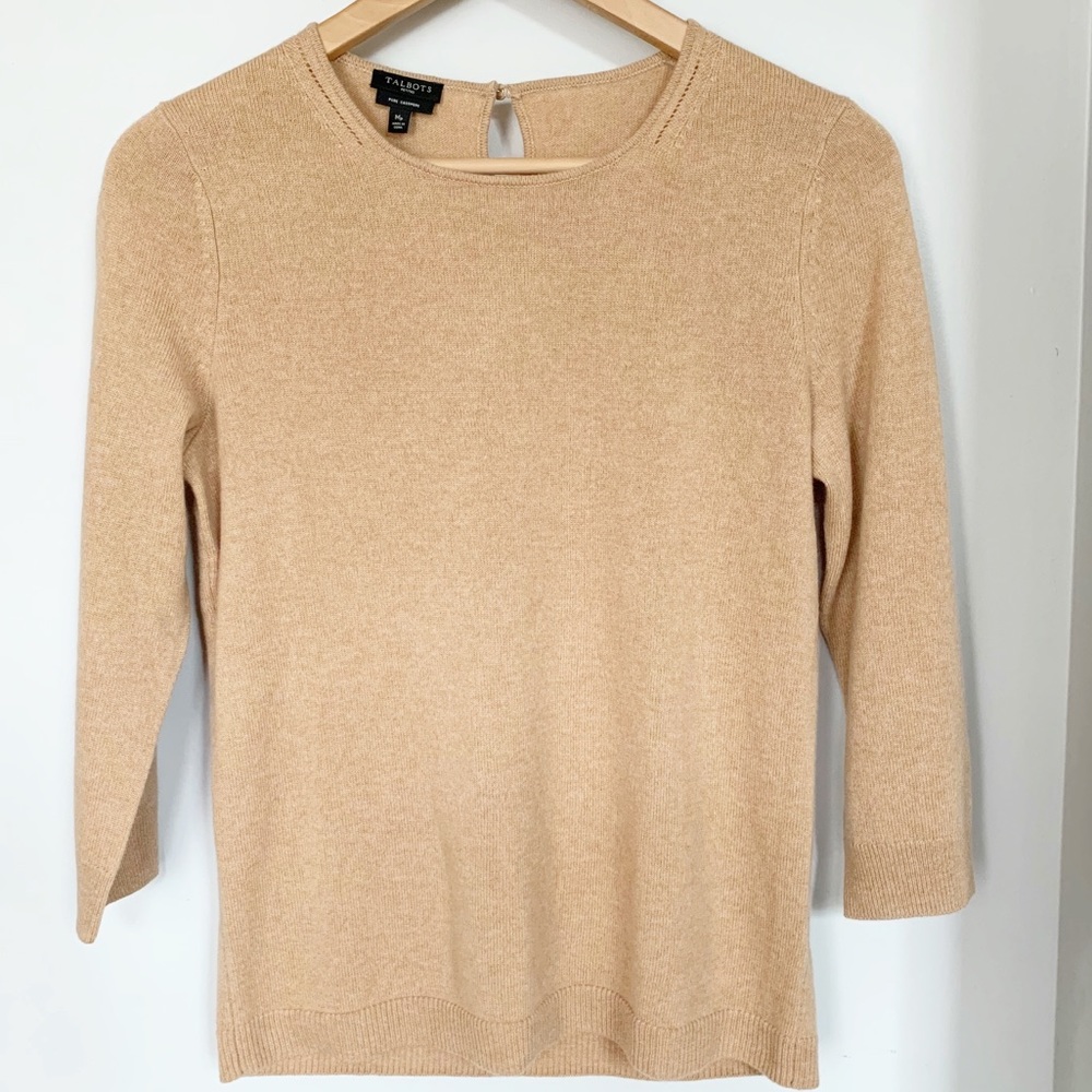 Brand New TALBOTS 100% cashmere sweater NWOT